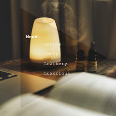 sesneslabs Santal Diffuser Oil diffuser setup boosts ambiance.