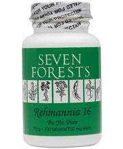 Seven Forests Rehmannia 16 bottle front view for daily balance and moisture support