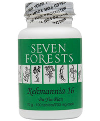 Seven Forests Rehmannia 16 bottle front view for daily balance and moisture support