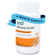 SFI Health Adrenal Cortex bottle front highlighting targeted adrenal support