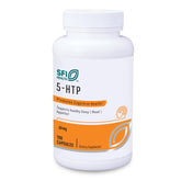 SFI Health Klaire Labs 5-HTP bottle promotes mood support with griffonia-derived serotonin precursor.