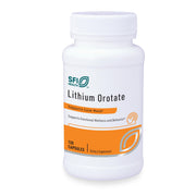 SFI Health Klaire Labs bottle front showing 4.8 mg lithium for mood support