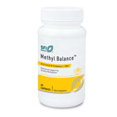 SFI Health Klaire Labs Methyl Balance bottle front view for daily B vitamin support.