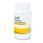 SFI Health Klaire Labs Reduced L-Glutathione 150mg bottle for antioxidant support.