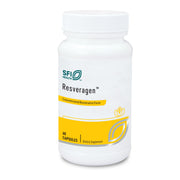 SFI Health Klaire Labs Resveragen bottle front for daily antioxidant support.