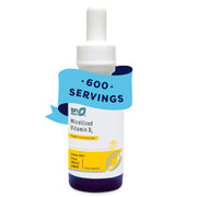 SFI Health Klaire Labs vitamin D3 bottle closeup for easy daily dosing.