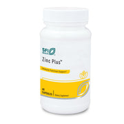 Zinc Plus bottle cap for easy daily dosing by SFI Health Klaire Labs.