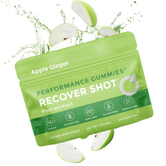 SGC Recover Gummies bottle highlighting post-workout BCAAs and antioxidants