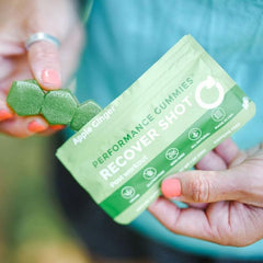 On-the-go packets from SGC Recover Gummies for gym bags