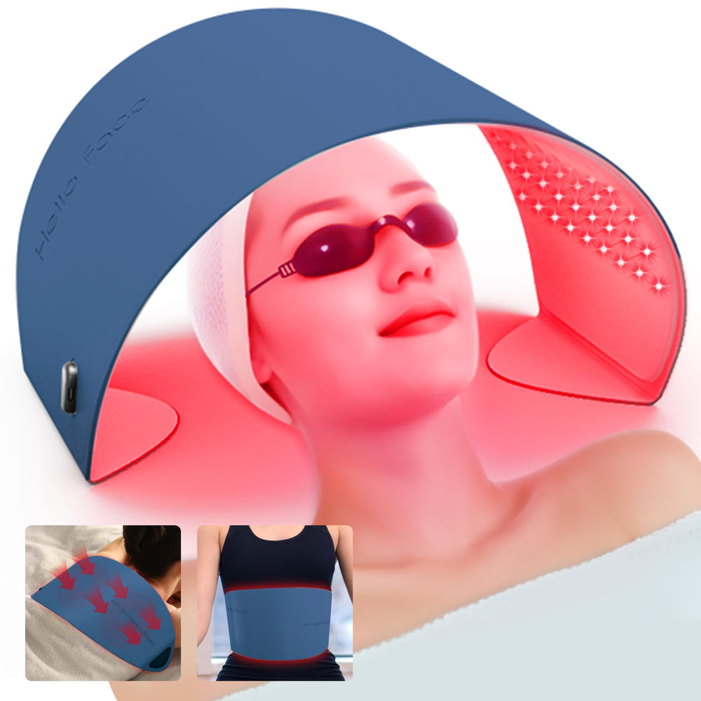 SGJHUI red light therapy panel focused on the face for at-home skin support