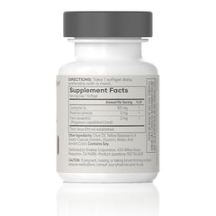Shaklee CoQHeart label close-up highlighting Q-Trol and CoQ10 blend