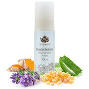 Shankara body massage oil bottle pour for deep tissue relief after workouts.