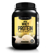 Shape Up whey protein chocolate fudge ice cream tub close-up for post-workout recovery and lean muscle support
