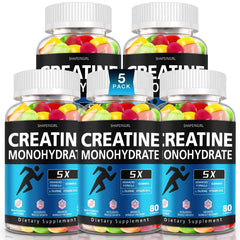 SHAPEINGIRL Creatine Gummies bottle for easy daily supplementation.