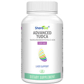 Sharoaid TUDCA bottle front view for daily liver support and digestive wellness.
