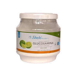 Sheló NABEL bottle-pour highlights lime flavor and daily collagen use for hair and nails.