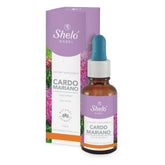 Sheló NABEL milk thistle artichoke drops bottle for easy daily use.