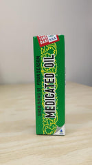 Shen Nong Si Four Season label closeup shows traditional formula and aroma for soothing use.
