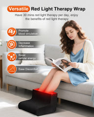 SHEVIEW 660nm red light diodes highlight skin-friendly red glow at home.