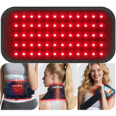 SHEVIEW red light therapy pad front view showing compact home design for easy use