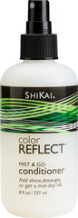 ShiKai Color Reflect Mist & Go spray bottle detangles and provides moisture for color-treated hair.