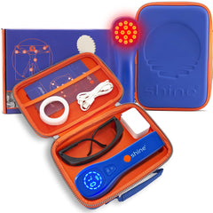 SHINE Relief device front view showing compact home-use design for easy Therapy at home
