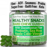 SHIZAM high-fiber keto gummies with ACV and sea moss for daily fiber