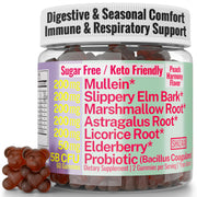 SHIZAM Slippery Elm Gummies bottle front shows keto-friendly, sugar-free wellness