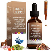 Shrandi Vello bottle with dropper for gentle gut health support