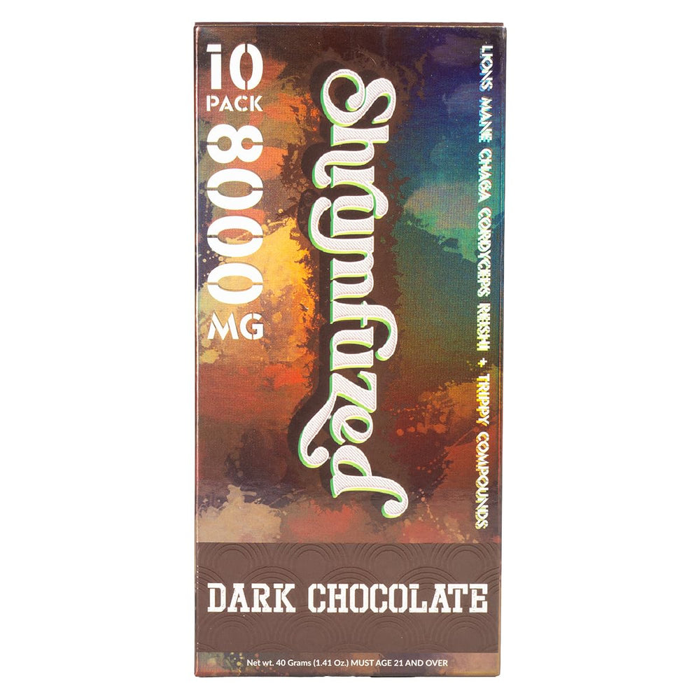 Shrumfuzed bottle-front showcasing sleek packaging for daily cognitive support.