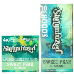 Shrumfuzed nootropic gummy bottle and label for daily wellness.