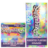 Shrumfuzed 8000mg gummy bottle front view for daily wellness