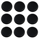 Shungite World 9pcs round stickers on device, 30 mm, potential shielding on electronics