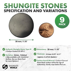 Shungite World phone back sticker near antenna helps catch frequencies before they reach you