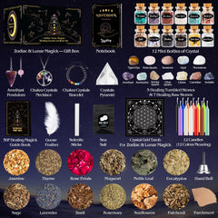 SHYSHINY dried herbs collection for spells and moon rituals enhances focus.