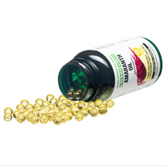 Siberian Green amaranth oil softgels bottle for convenient daily omega supplementation.