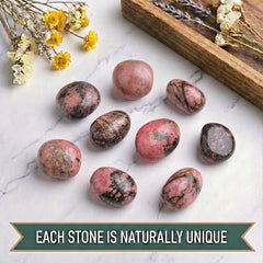 SigMntun Rhodonite meditation crystal ready for mindful breathing and focus