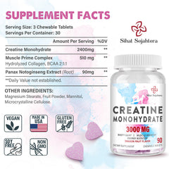 Sihat Sejahtera heart-shaped chew close-up showcasing easy-dose design
