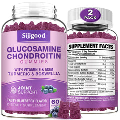 Sijigood blueberry gummies bottle for daily joint support and flavor