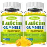 Sijigood lutein-zeaxanthin gummies mango bottle for daily eye support.