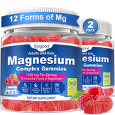 Sijigood magnesium complex bottle showing 12 forms for balanced wellness.