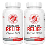 Silver Fern Bloat & Gas Relief bottle front with capsules for daily digestion support