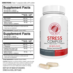 Silver Fern Stress Complex packaging showing the two-bottle set.