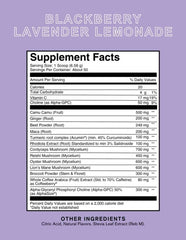 Silver Star Nutrition Roots Focus bottle close-up label highlighting caffeine.