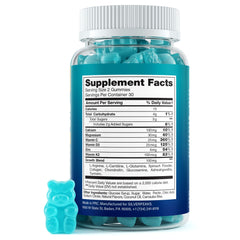 Closeup of SILVERPEAKS Height Growth Gummies showing Wild Berry texture