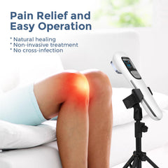 SINORIKO red light therapy device charging setup for on-the-go sessions