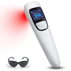 SINORIKO red light therapy device handheld with display for targeted relief