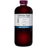 Sirius Metals true colloidal gold bottle on lab bench for precise nanoparticle work