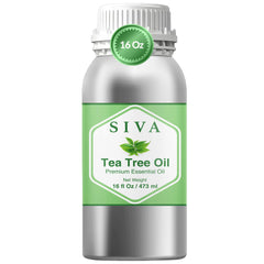 SIVA Tea Tree Oil 16oz bottle ready for diffusion and skin care