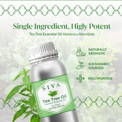 Diluting SIVA Tea Tree Oil for facial and skin care routines